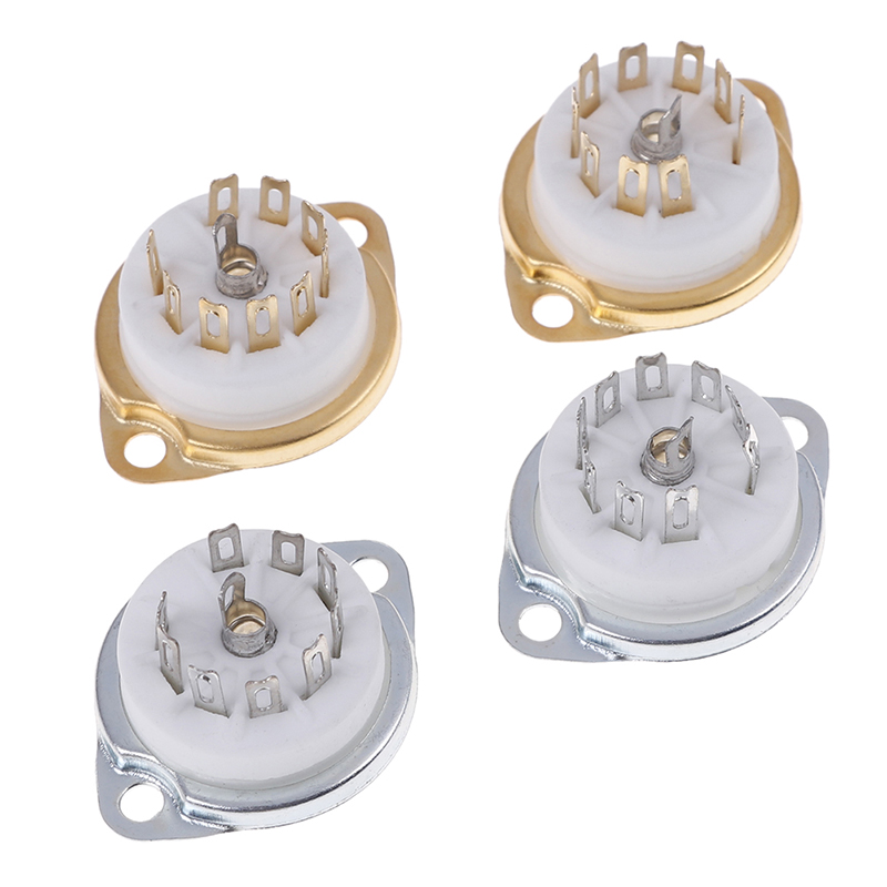 1 Đầu Nối Bằng Gốm 9pin Cho EL84 ECC82 6922