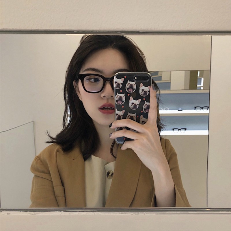 Mắt kính gọng vuông phong cách retro cá tính cho nam | BigBuy360 - bigbuy360.vn