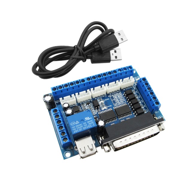 Bảng Mạch Nâng Cấp 5 Trục Cnc Cho Động Cơ Bước Mach3 + Cáp Usb | BigBuy360 - bigbuy360.vn