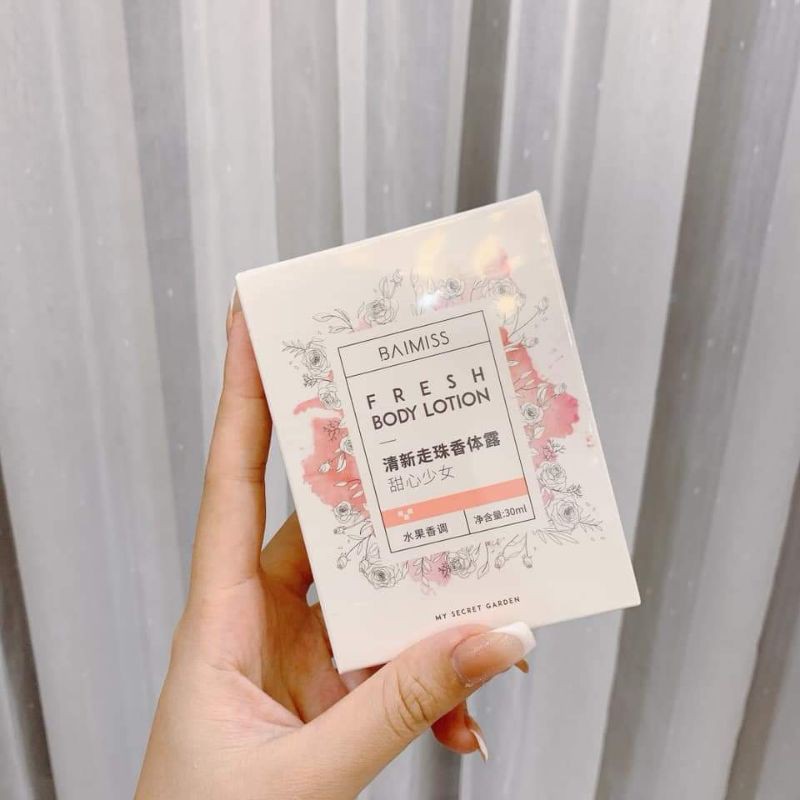 0539 B7 🍎🥑☁ Lăn Nách Khử Mùi Cơ Thể, Làm Trắng Vùng Da Nách Baimiss Body Lotion Fresh | BigBuy360 - bigbuy360.vn