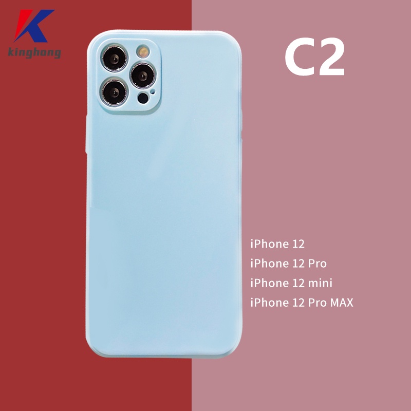 Ốp điện thoại TPU dẻo màu sắc ngọt ngào cho Compatible For IPHONE 7 11 6 6S 8 PLUS 12 X SE 2020 6SPLUS 7PLUS 6PLUS 8PLUS XS MAX XR