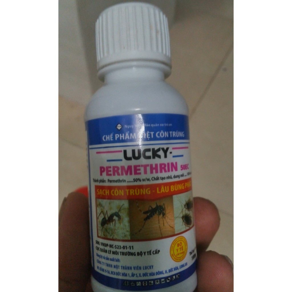 Thuốc diệt côn trùng LUCKY PERMETHRIN 50EC 100ML