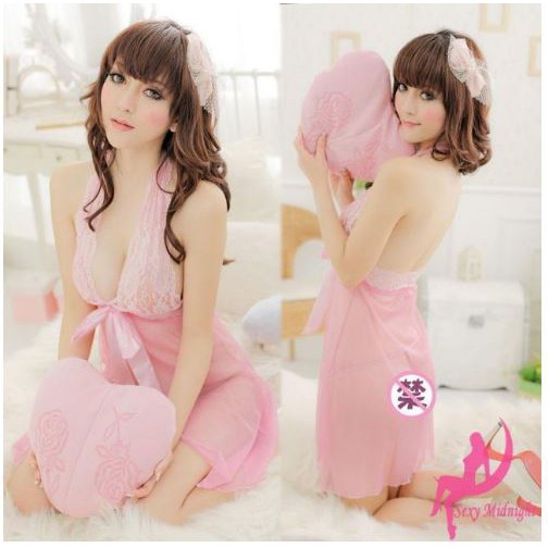 Váy Ngủ Sexy Lucy LC1045 Vải Mỏng Nhìn Xuyên Thấu, 1 Set Gồm Váy và Quần Lót Lọt Khe, Cân Nặng 45-55kg Mặc Vừa | BigBuy360 - bigbuy360.vn
