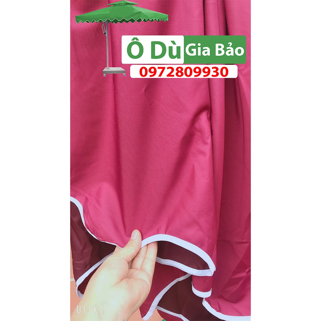 Vải Mái Ô Lệch Tâm Vuông 2.5Mx2.5M ( KHÔNG CÓ KHUNG ĐI KÈM)