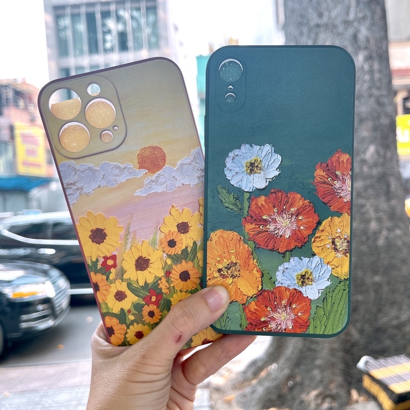 Ốp hoa viền nổi