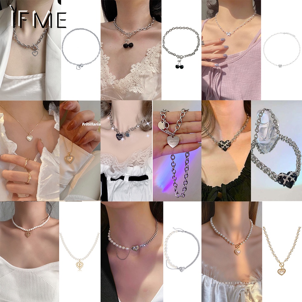 IF ME Vòng cổ choker nhiều kiểu dáng thời trang cho phụ nữ