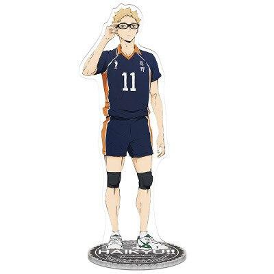 Mô hình nhân vật mica standee Haikyuu - Chàng khổng lồ tí hon in hình anime chibi trang trí trưng bày