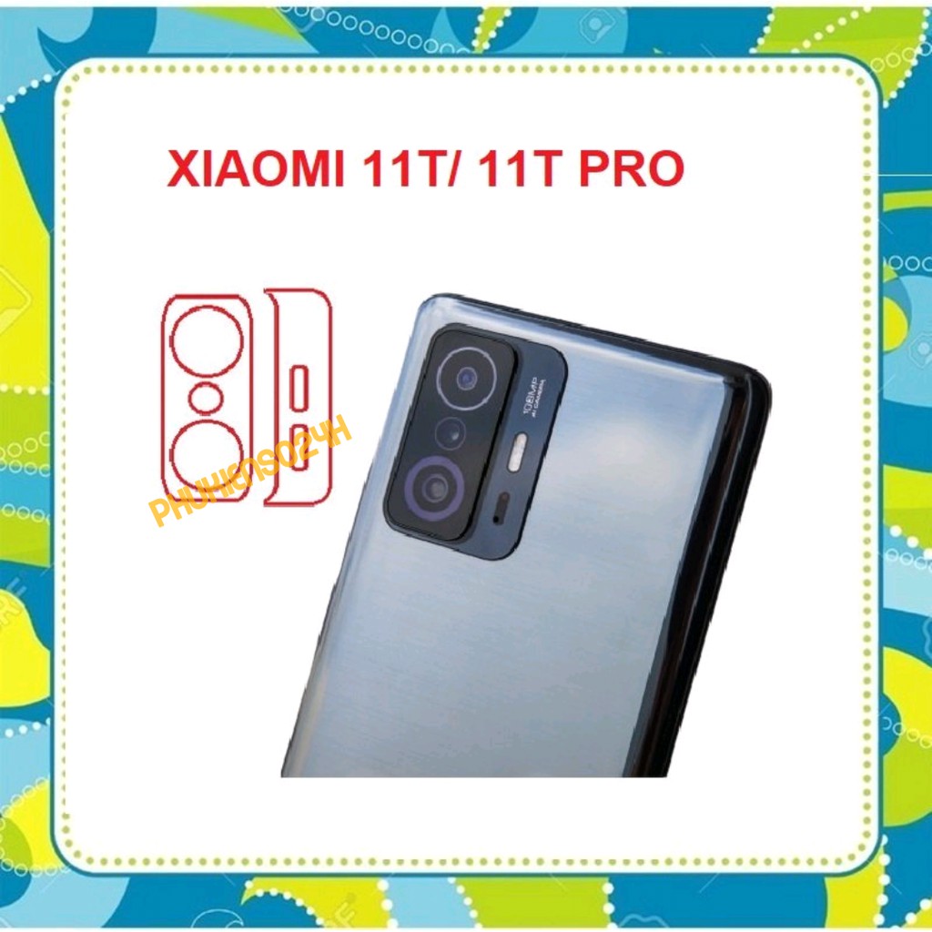 Cường lực camera nano dẻo cho Xiaomi 12T 12T Pro Xiaomi 11T / 11T Pro Xiaomi 13T / 13T Pro Siêu bền không sứt mẻ