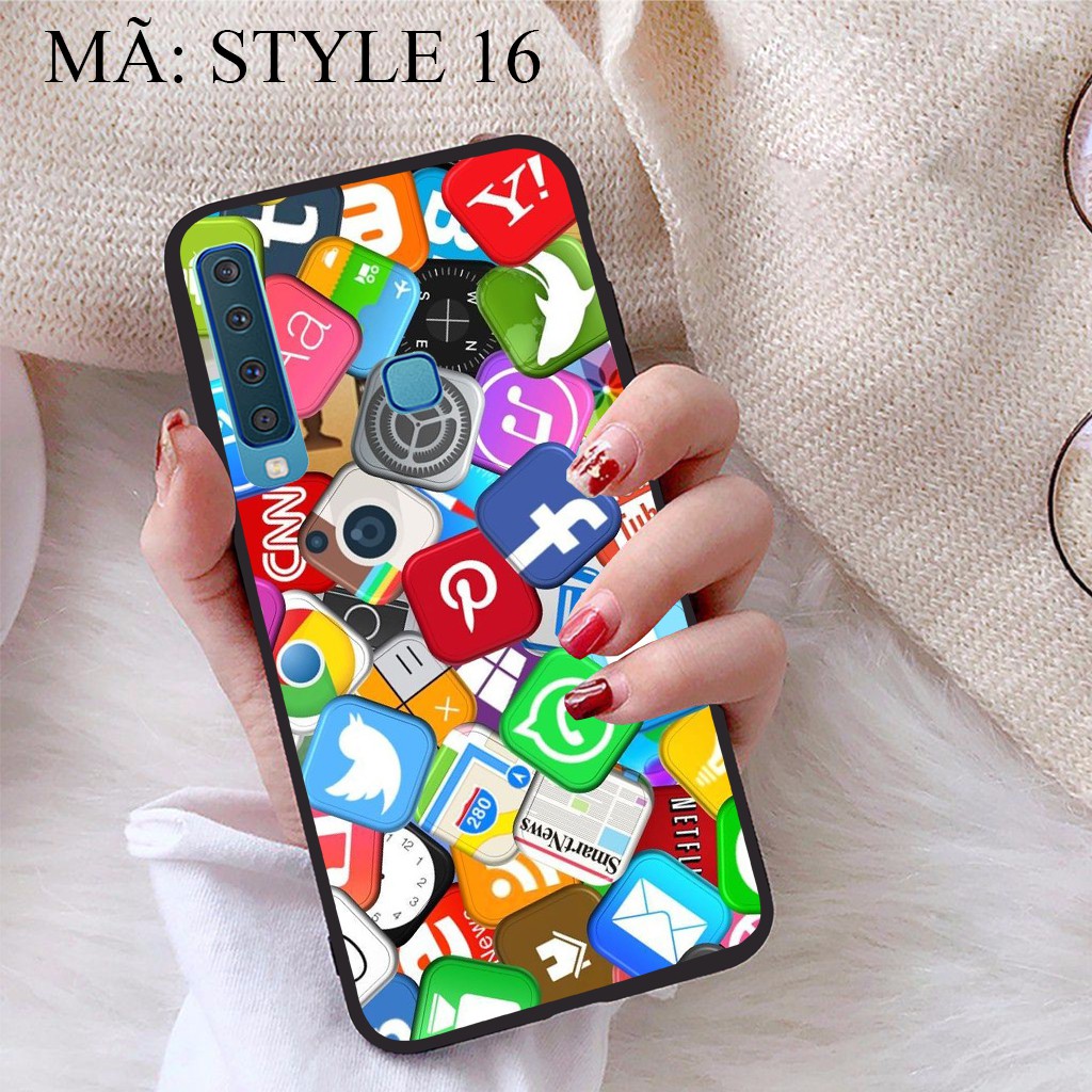 Ốp lưng Samsung A9 2018 viền dẻo TPU BST Phong Cách Trẻ Trung | BigBuy360 - bigbuy360.vn