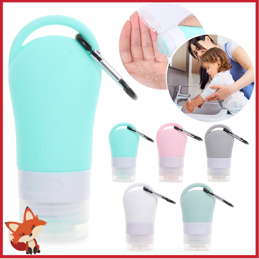 Chai Silicone Đựng Dầu Gội/Sữa Tắm Nhỏ Gọn Tiện Dụng