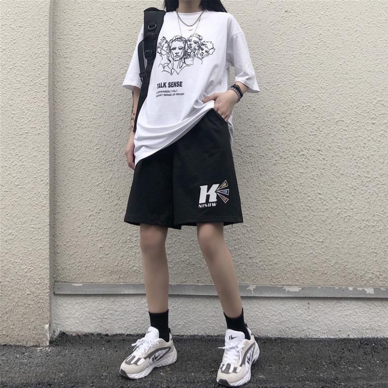 Quần short thun nam nữ DKSG, Quần Đùi Unisex QD012