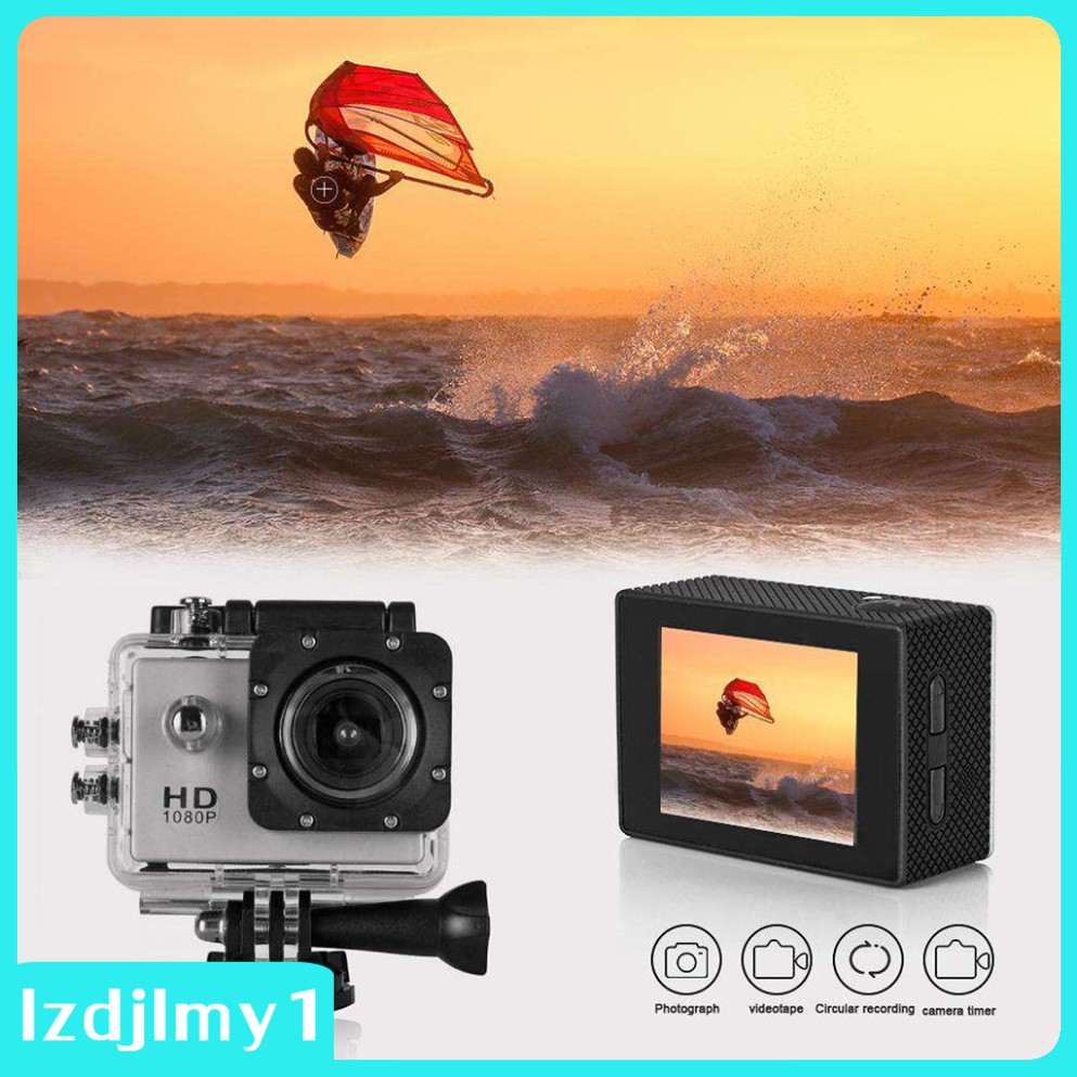 Camera Hành Trình Thể Thao Mini Full Hd1080P Chống Thấm Nước