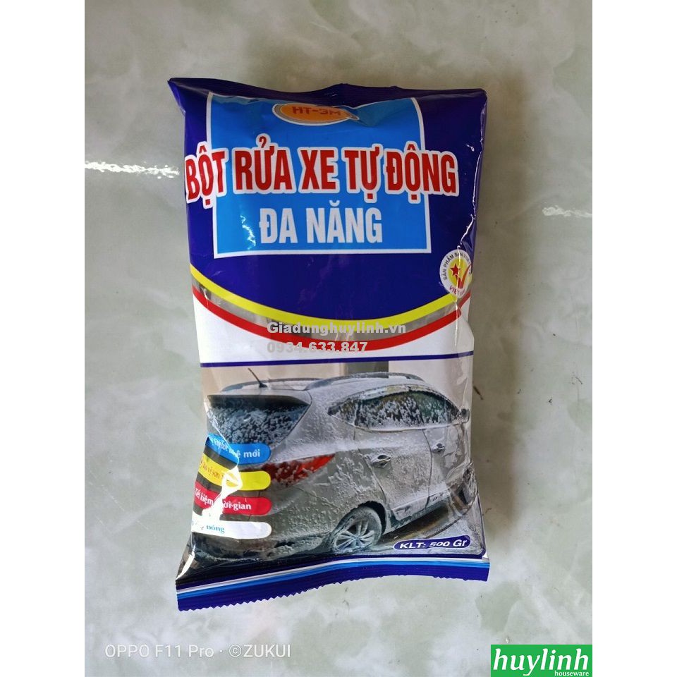 Bột hóa chất rửa xe đa năng 500g