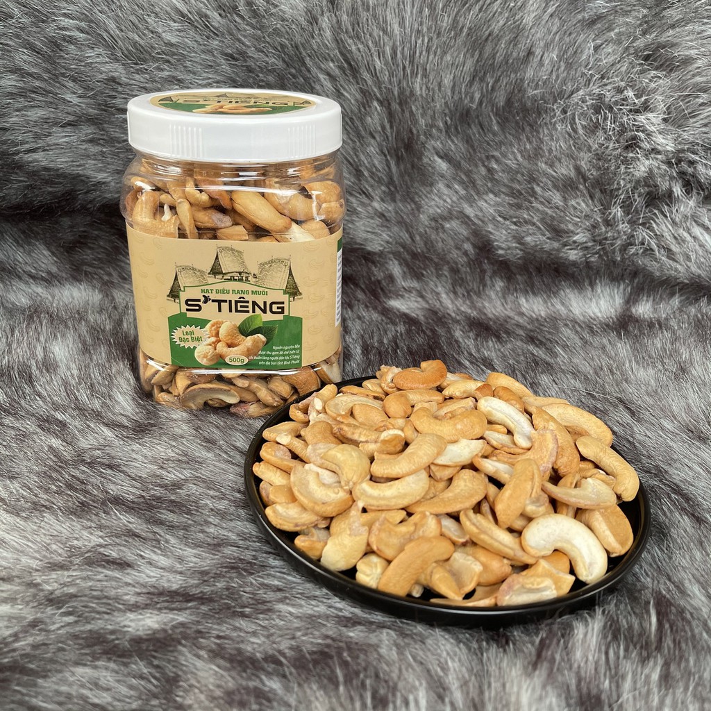 1Kg Hạt Điều Rang Muối Bể Sạch Vỏ Lụa Ngon S'Tiêng Hộp Trắng | BigBuy360 - bigbuy360.vn