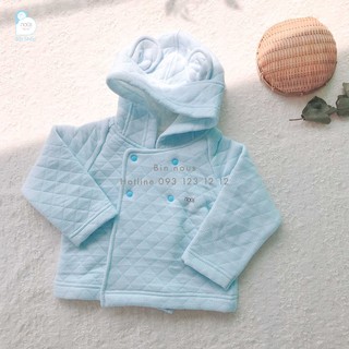 Nous jacket xanh zigzag
