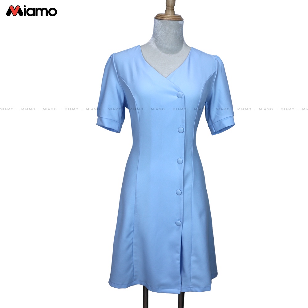 [Freeship] Set đồ đôi áo sơ mi nam - đầm nữ thiết kế du lịch, chụp ảnh cưới thời trang Miamo TN32 (kèm ảnh thật)