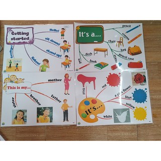 Bộ Mindmap và Flashcard Smart Start 1
