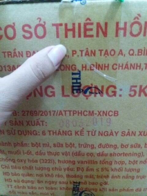 {giao hoả tốc} Bánh gấu thiên hồng 500gr  - Bánh tay cùi 500gr | BigBuy360 - bigbuy360.vn