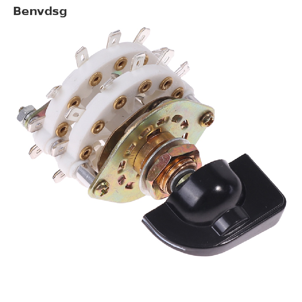 Bộ Nút Xoay Chuyển Đổi KCZ 2 Cực 6 / 7 / 8 / 9 / 10 / 11 4 Cực 3 / 5 Chuyên Dụng