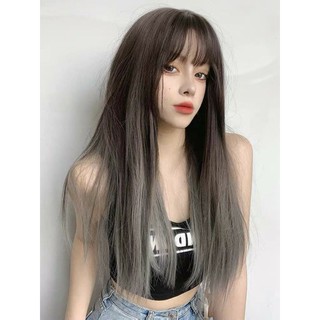 Tóc giả thẳng😍FREESHIP😍OMBER KHÓI