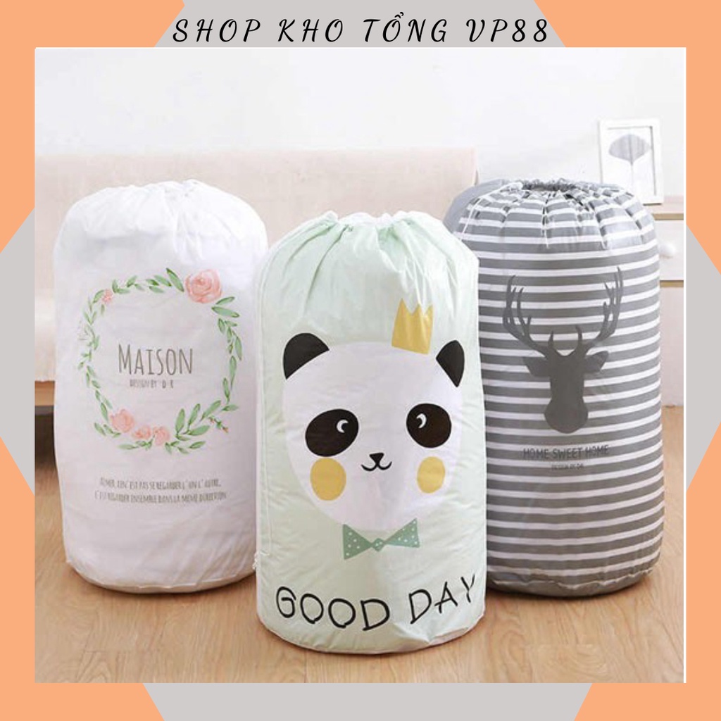 Túi Đựng Chăn Màn Quần Áo Đa Năng Chống Ẩm Xuất Nhật Cỡ Lớn-2466-SHOP KHO TỔNG88
