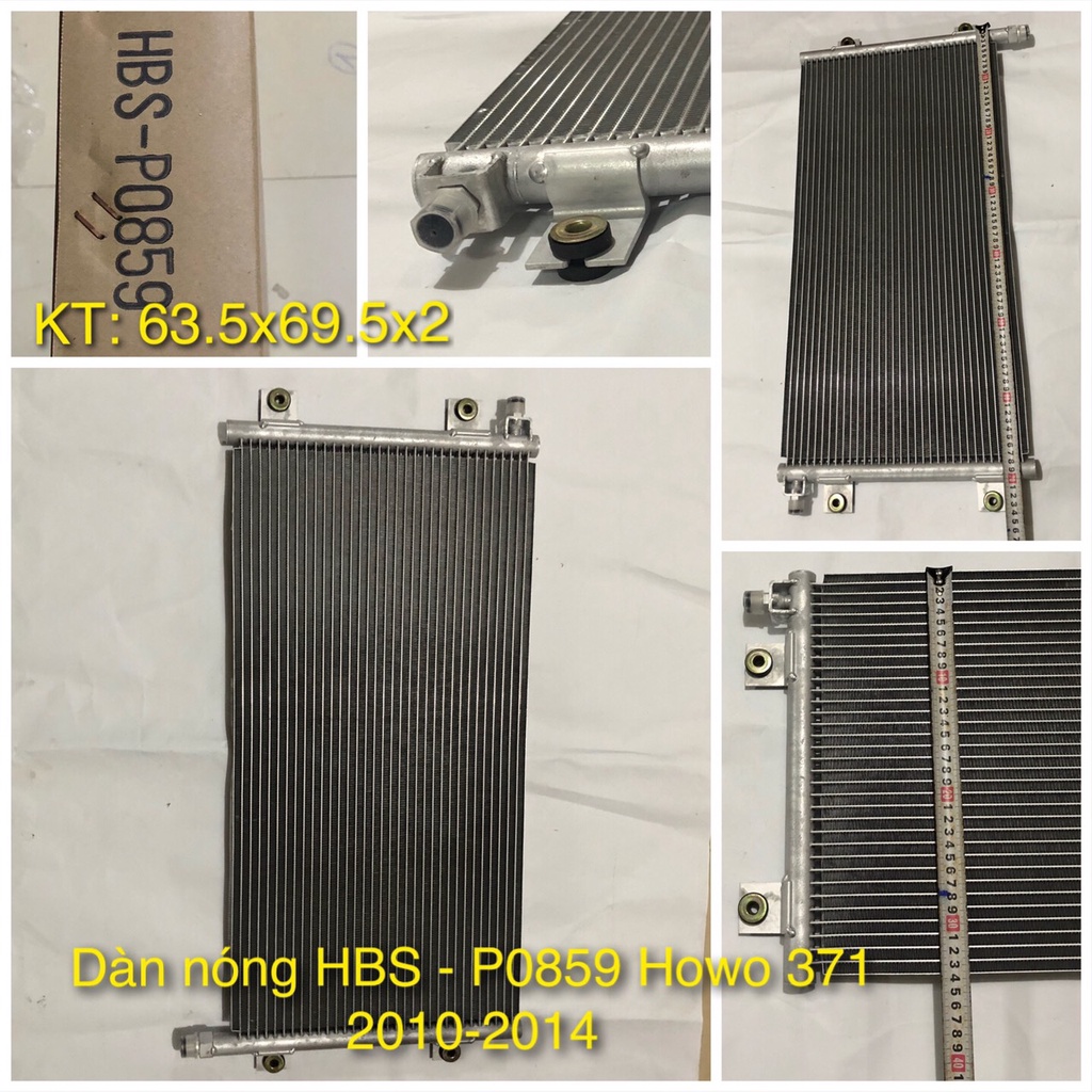 |Vattudienlanhoto| Dàn nóng HBS dòng xe tải HOWO