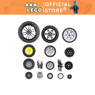 Bánh xe lego technic bánh xe đồ chơi nhiều kích thước tương thích lego technic lego 9686 lego education