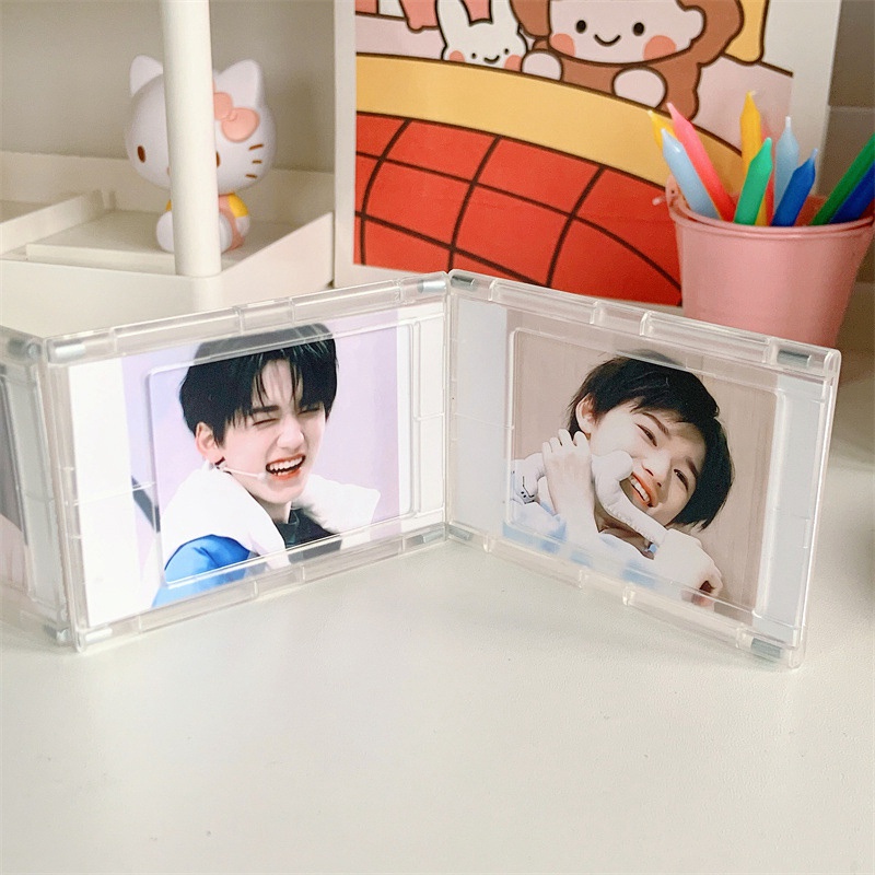Giá Đỡ Khung Ảnh Từ Tính 3 Inches Trong Suốt