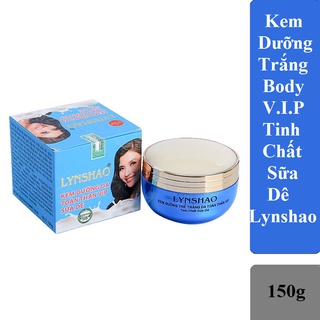 Kem Body LYNSHAO Dưỡng Trắng Da Toàn Thân V.I.P Sữa Dê (150g)