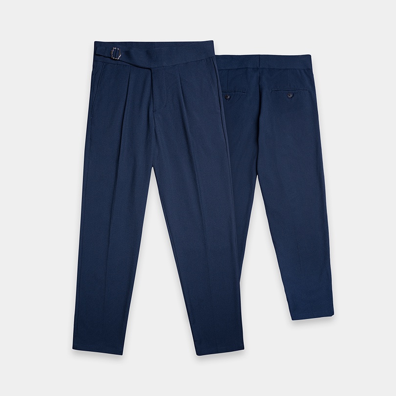 Quần tây nam BEN &amp; TOD âu Side Tab cotton co giãn công sở thanh lịch Hight Side Tab Pants 22005