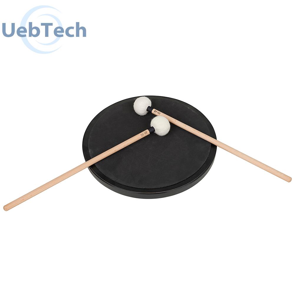 Bộ 2 Dùi Đánh Trống Đầu Nỉ Mềm Tay Cầm Bằng Gỗ