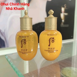 Cặp nước hoa hồng 20ml và sữa dưỡng 20ml Whoo Gongjingyang dưỡng ẩm cao - Nhã Khanh Ohui