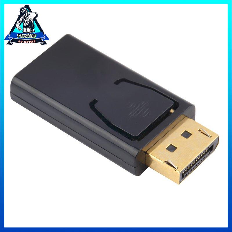 [Fitslim] Display Port DP Male To HDMI-compatible Female Adapter Converter Adaptor
