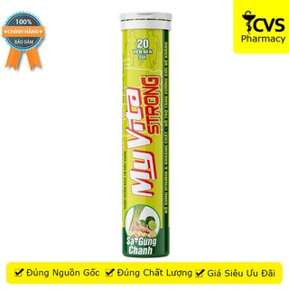 MyVita Strong - Viên sủi bổ sung vitamin, khoáng chất - hỗ trợ tăng cường sức đề kháng - cvspharmacy