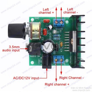 Mạch Khuếch đại âm thanh 30W TDA7297