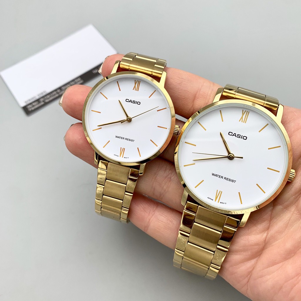 Đồng hồ nữ dây kim loại Casio Anh Khuê LTP-VT01G-7BUDF