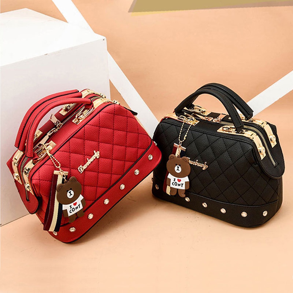 Túi Xách Boston Thiết Kế Dễ Thương Thời Trang Đi Biển Mùa Hè Cho Nữ