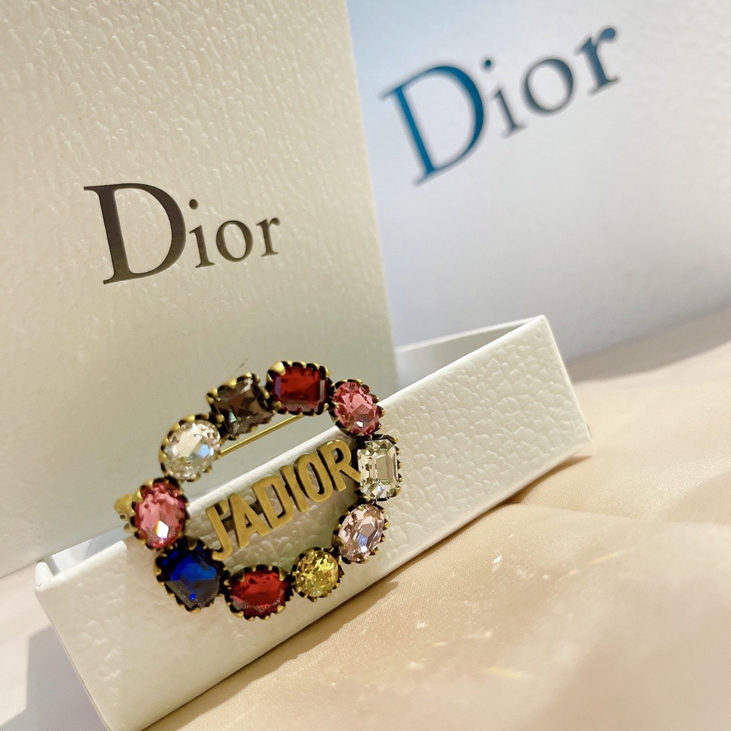 Ghim Cài Áo In Chữ Dior Thời Trang Thanh Lịch Sang Trọng Cho Nam