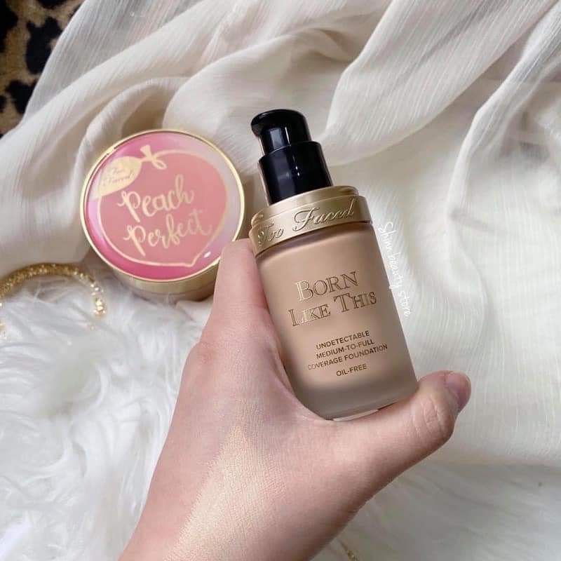 Kem nền Too Faced Born Like This - màu Pearl 10 Da sáng