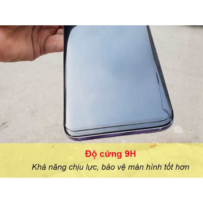 CƯỜNG LỰC FULL KEO UV SAMSUNG S6E,S7E, S8, S8+, S9, S9+, NOTE 8, NOTE 9 - HÀNG LOẠI 1