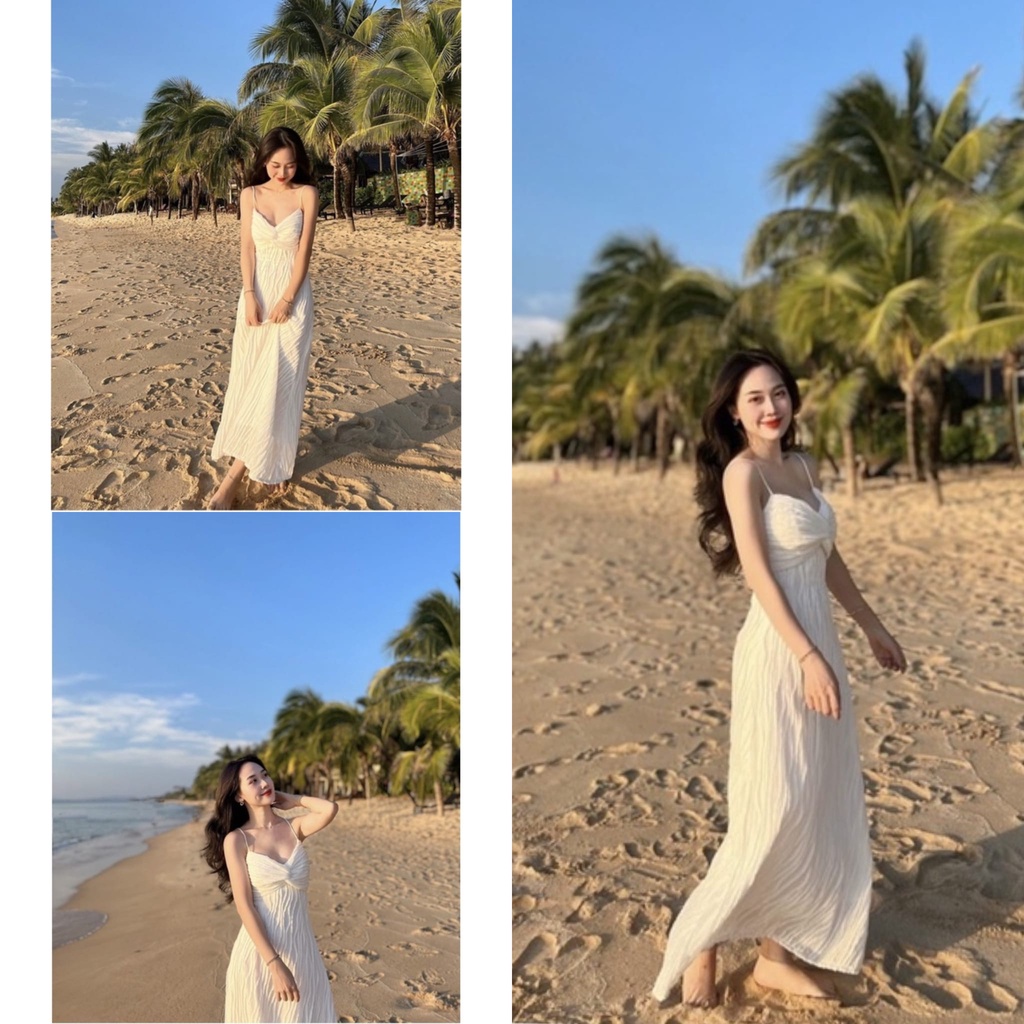 ĐẦM XỐP 2 DÂY XOẮN NGỰC