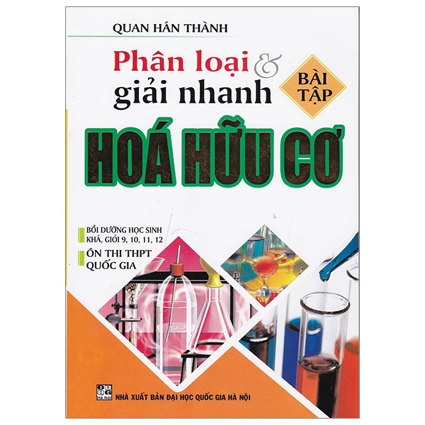 Sách - Phân Loại & Giải Nhanh Hóa Hữu Cơ (Bài Tập)