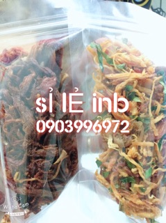 KHÔ GÀ LÁ CHANH XÉ SỢI
