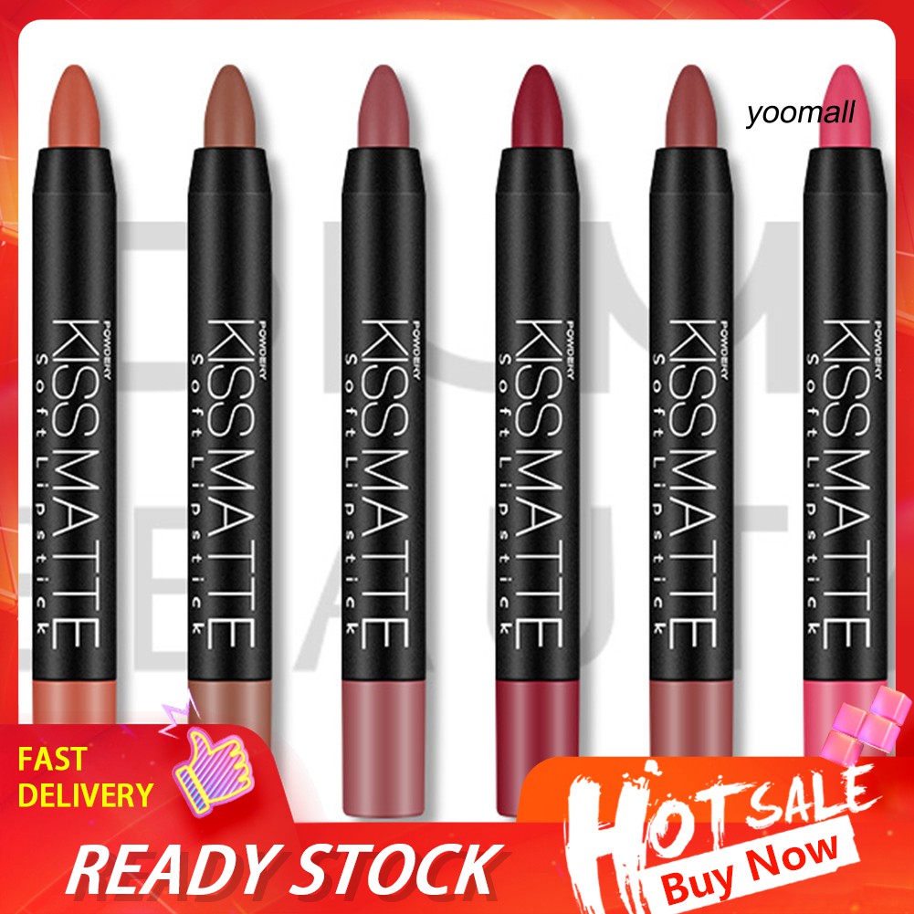 [Hàng mới về] Son môi trang điểm DNM 19 màu sắc tùy chọn dưỡng ẩm chống thấm nước cao cấp