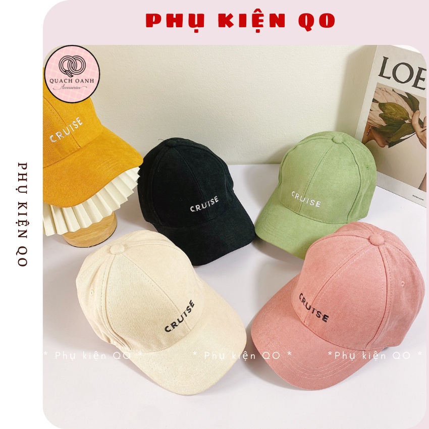 Mũ lưỡi trai , nón kết chữ CRUISE cao cấp - CAP31