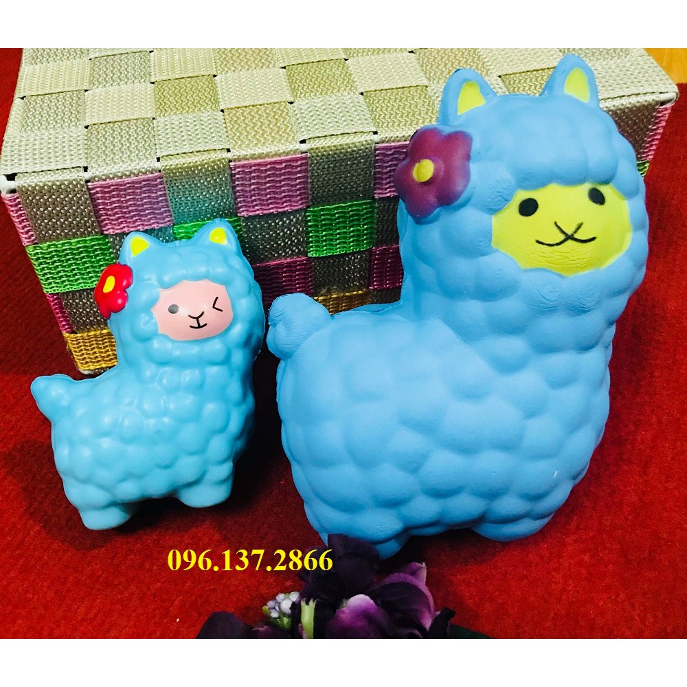 Squishy cừu các màu loại KHỔNG LỒ - quà cho bé AA