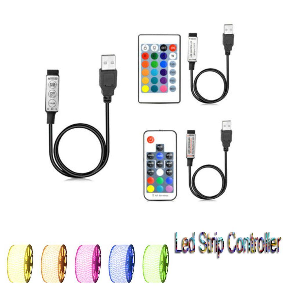 Điều Khiển Từ Xa Cho Dây Đèn Led RGB 3528 5050 4Pin