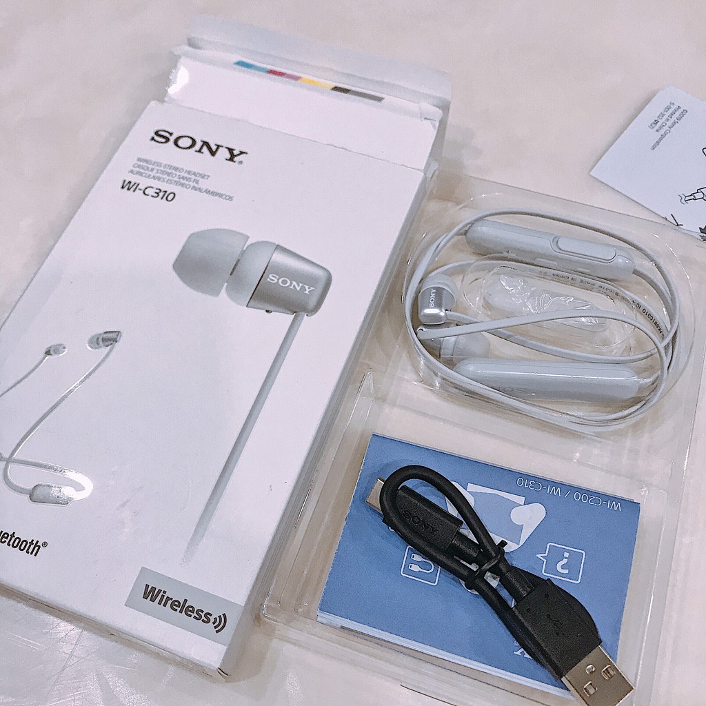 ( BEST SELL ) Tai phone không dây Bluetooth Sony WI-C310 | Chính hãng