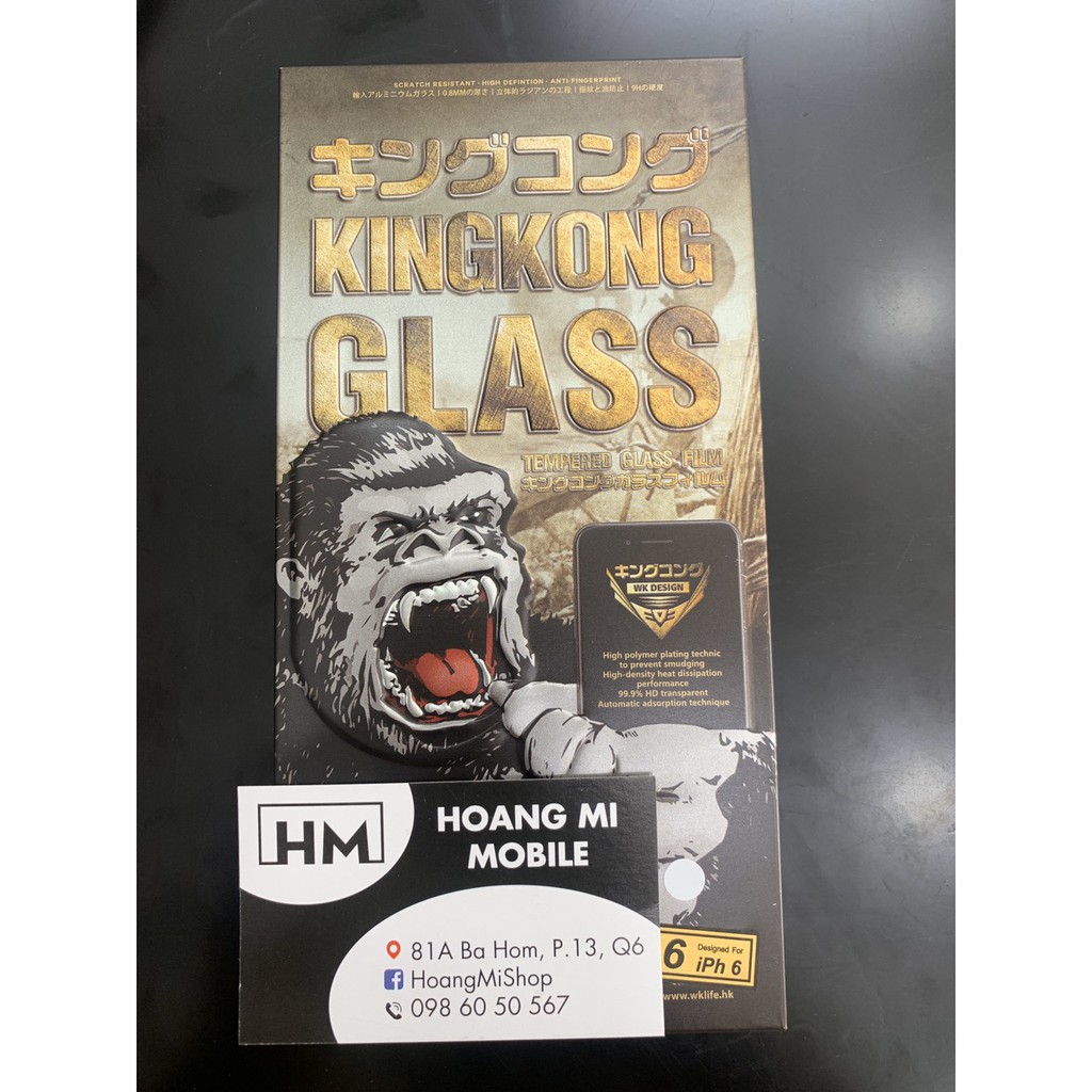 Cường Lực KingKong Glass Từ IPhone 6 ---> IPhone 11 Pro Max