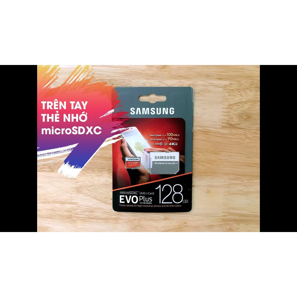 Thẻ nhớ 256GB Samsung EVO Plus chính hãng xả kho | BigBuy360 - bigbuy360.vn